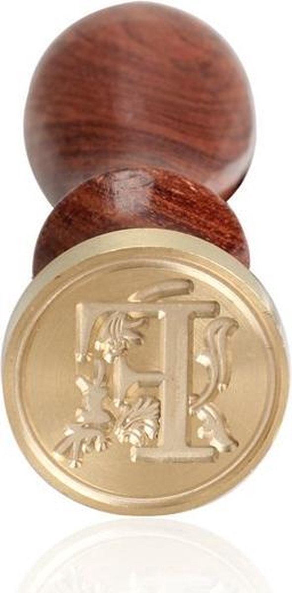 Houten Stempel met Letter F | Wax Seal | Stempelen